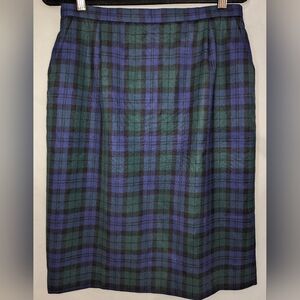 Pendleton 100% Pure Wool Vintage Skirt size 14